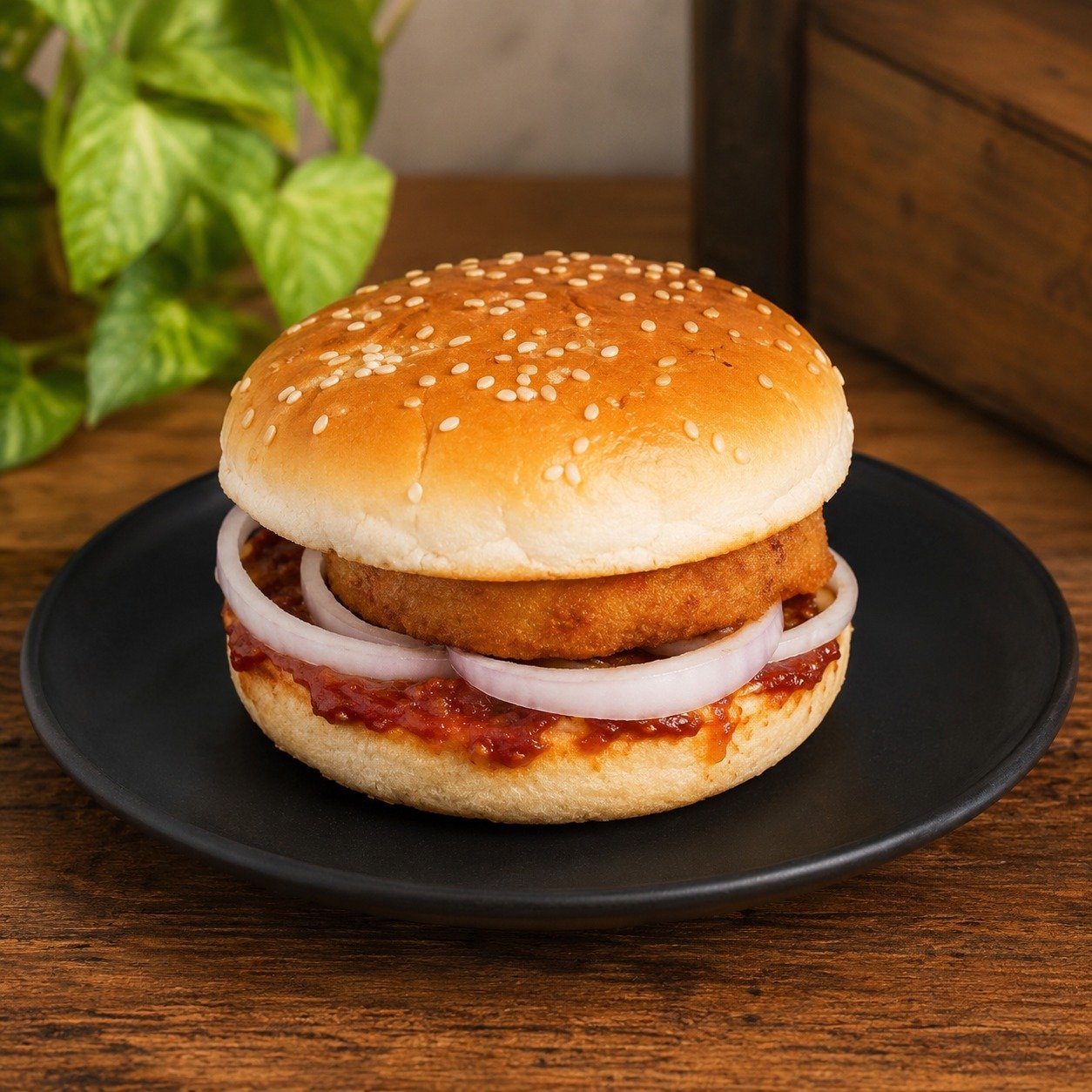 Aloo Tikki Burger