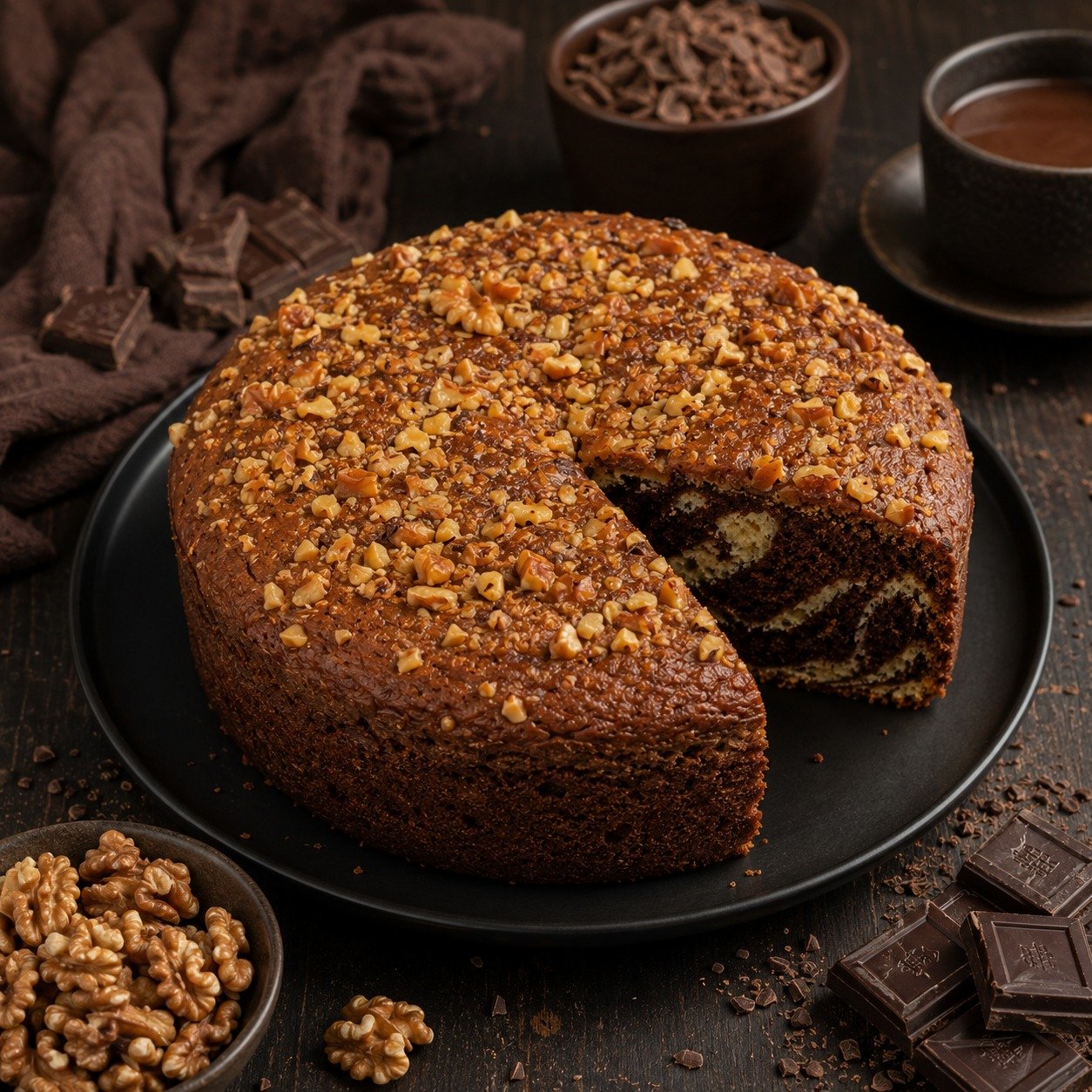 Date Wallnut Cake