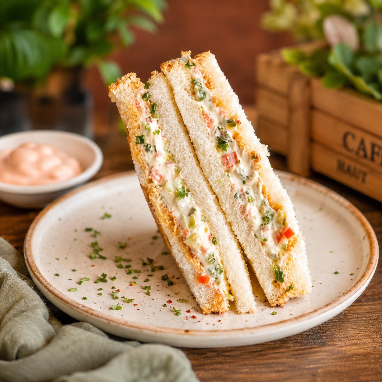 House Of Cheese Sandwich