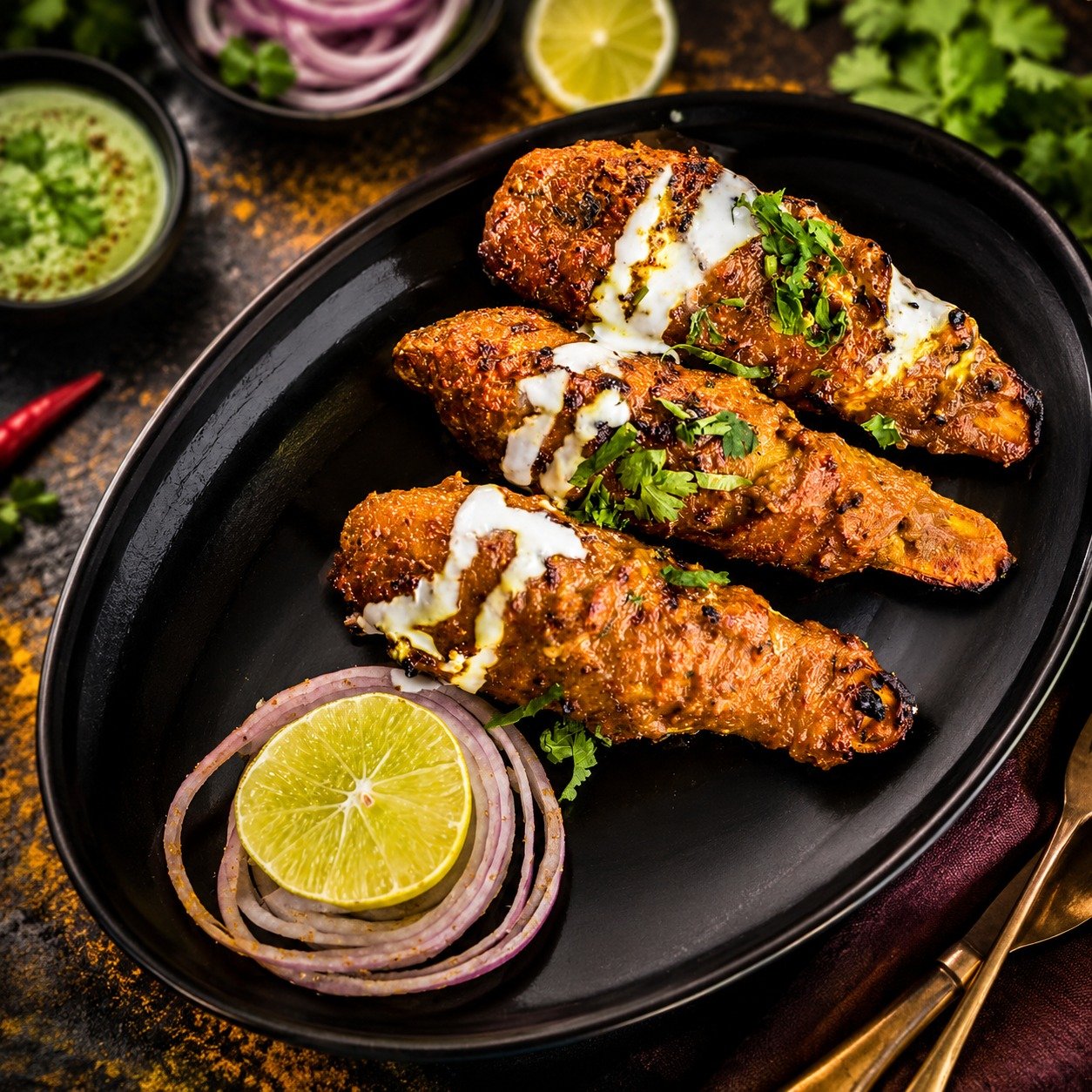 Masala Tandoori Chaap