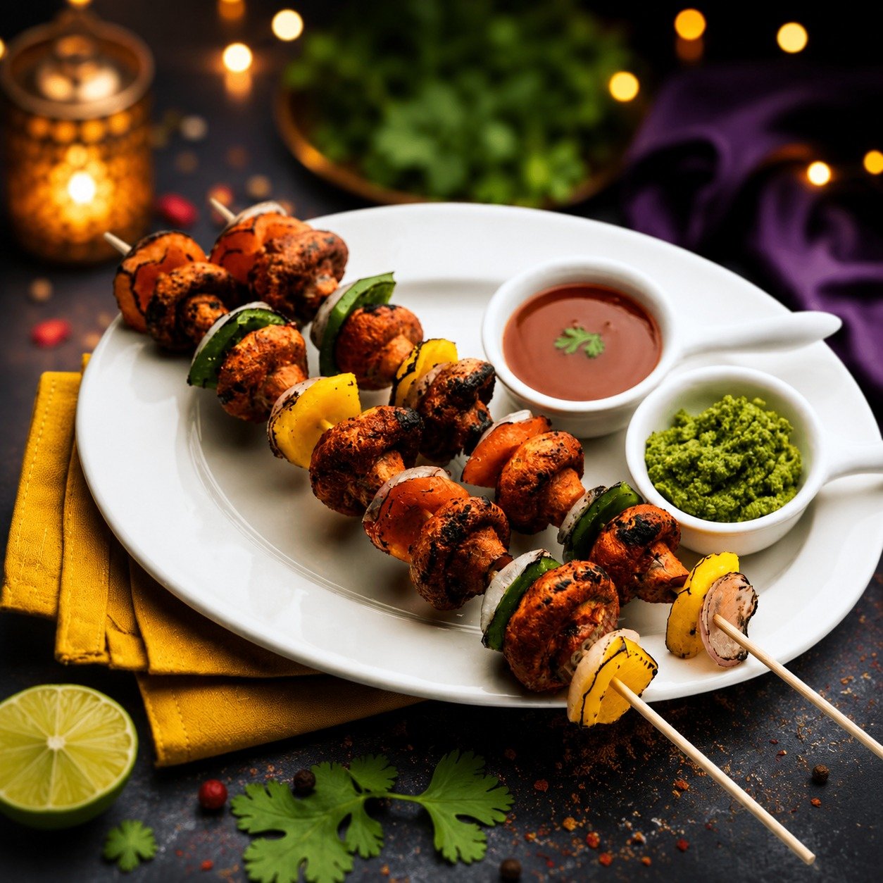Mushroom Tikka