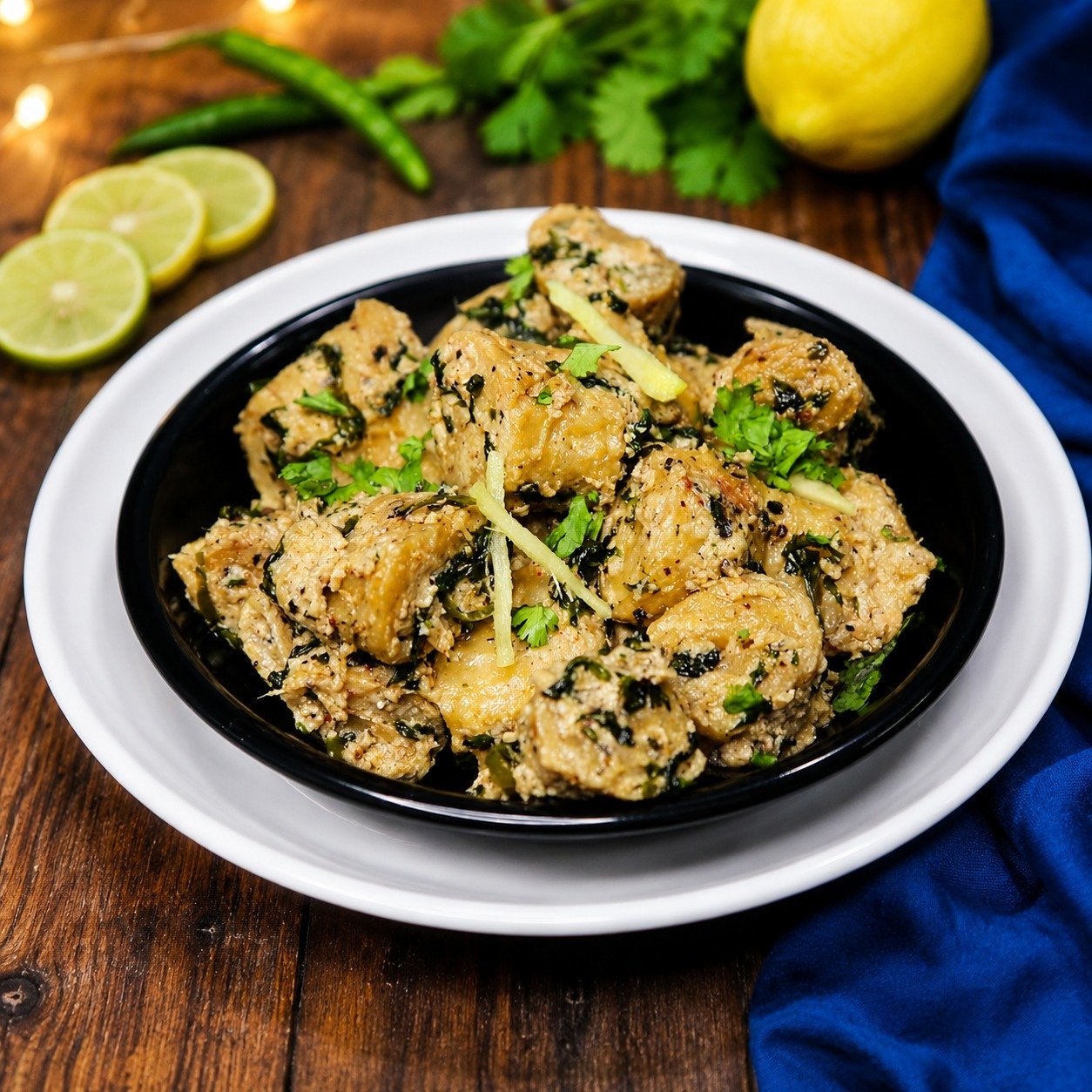 Tandoori Kali Mirch Soya Chaap